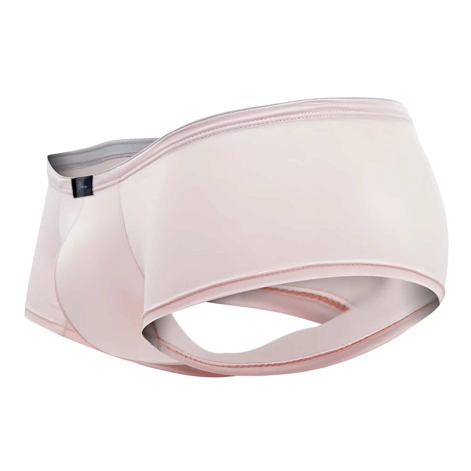 Xtremen 91181 microfiber trunks in soft pale pink with smooth elastic waistband and subtle stitching details