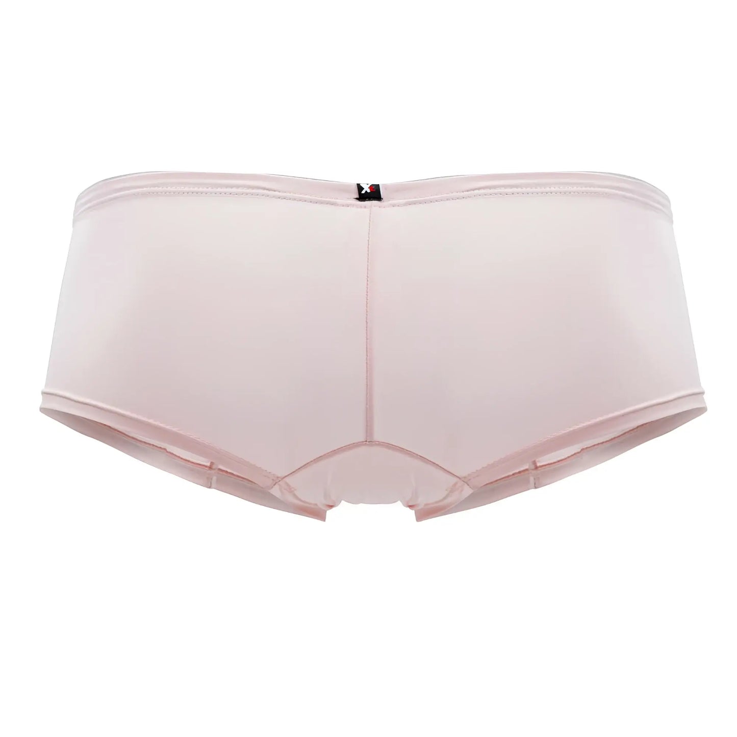 Xtremen 91181 microfiber trunks in soft pink with a seamless brief design and subtle waistband featuring a black logo