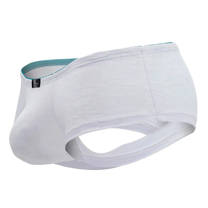 White textured jacquard men’s trunks with teal inner waistband xtremen 91199 for comfortable everyday wear