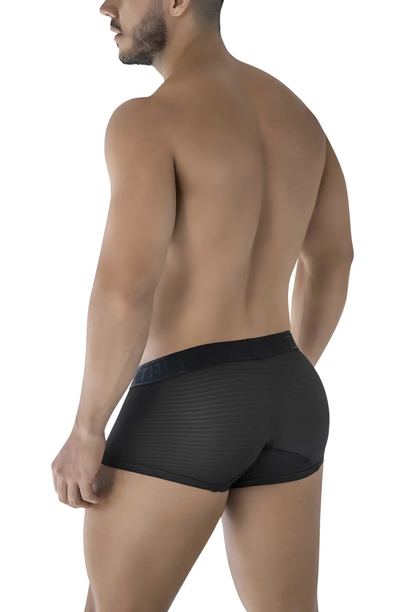 Xtremen 91209b black microfiber briefs with ribbed texture and elastic waistband for comfortable everyday wear