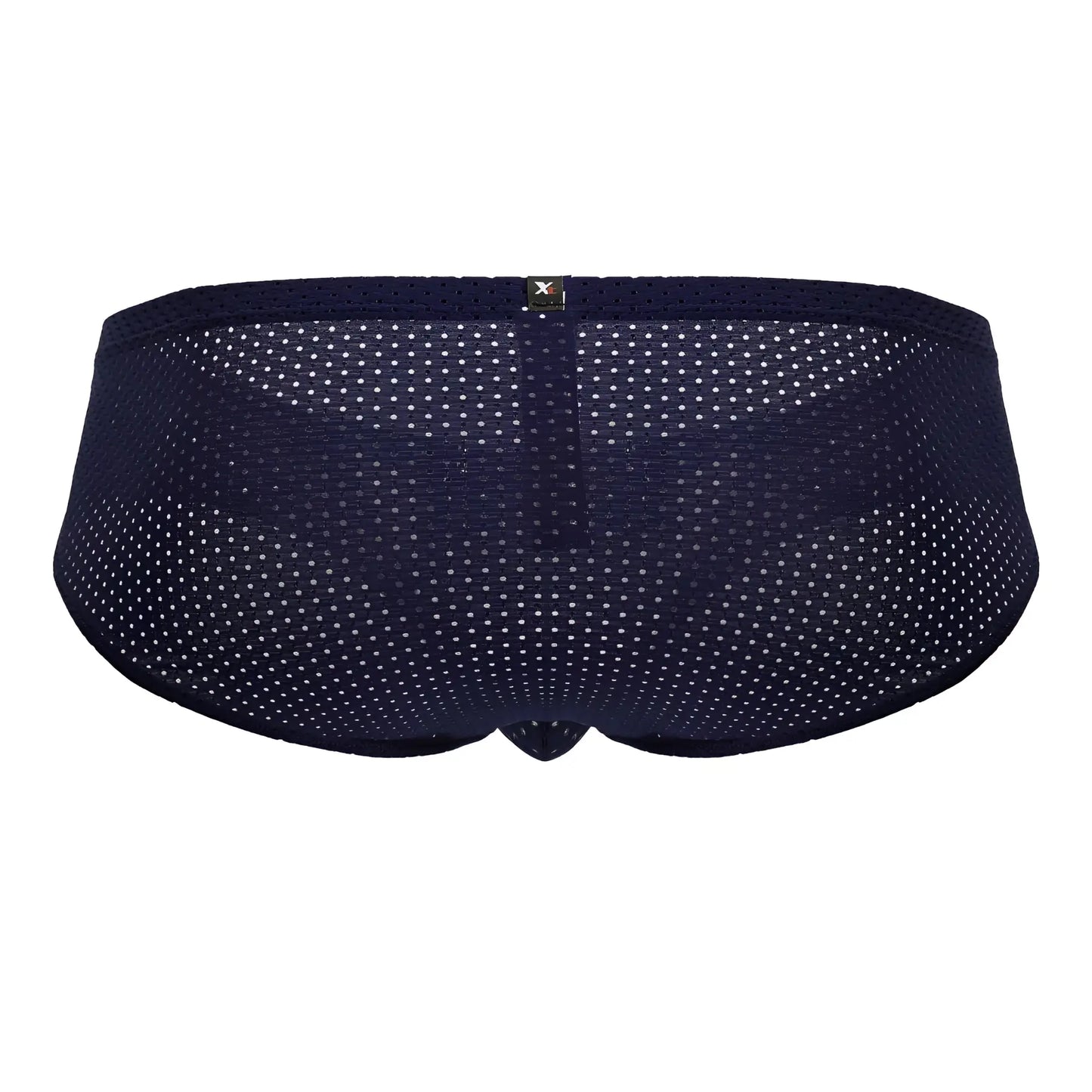 Dark blue xtremen 91213b microfiber briefs with a subtle white dot pattern for comfortable everyday wear