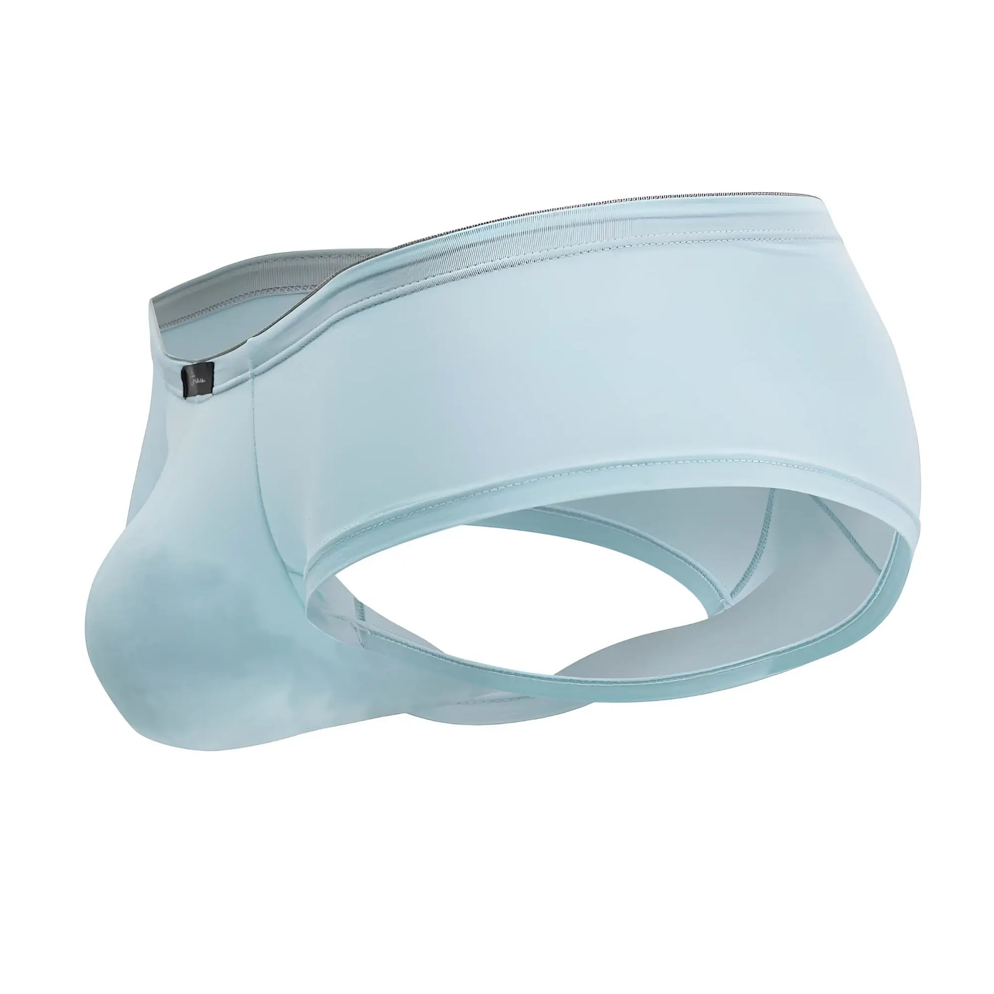 Xtremen 91219 microfiber trunks in seawater blue featuring smooth fabric and contoured design for a form-fitting fit