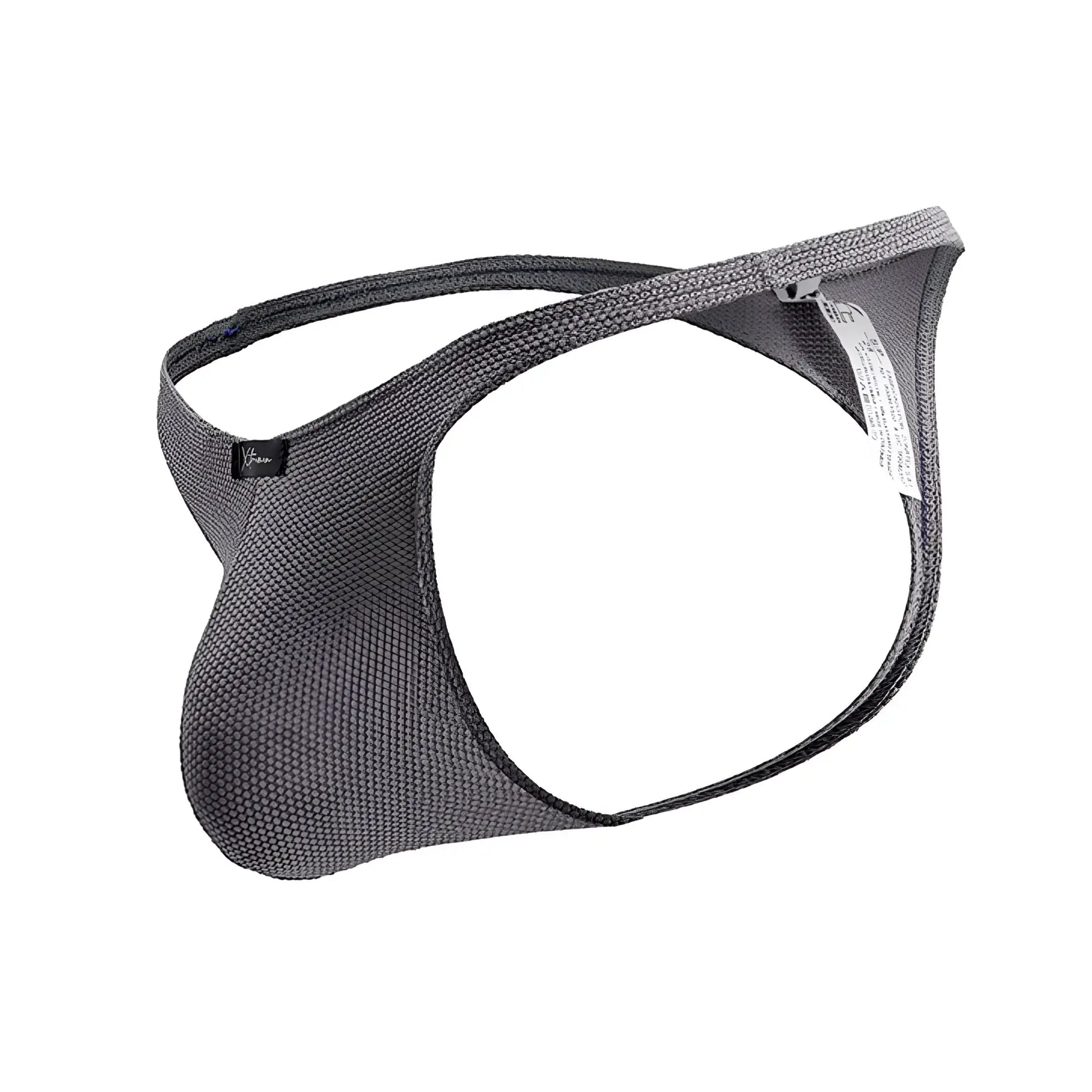 Gray xtremen 91223 microfiber briefs with a supportive contoured design and adjustable waistband