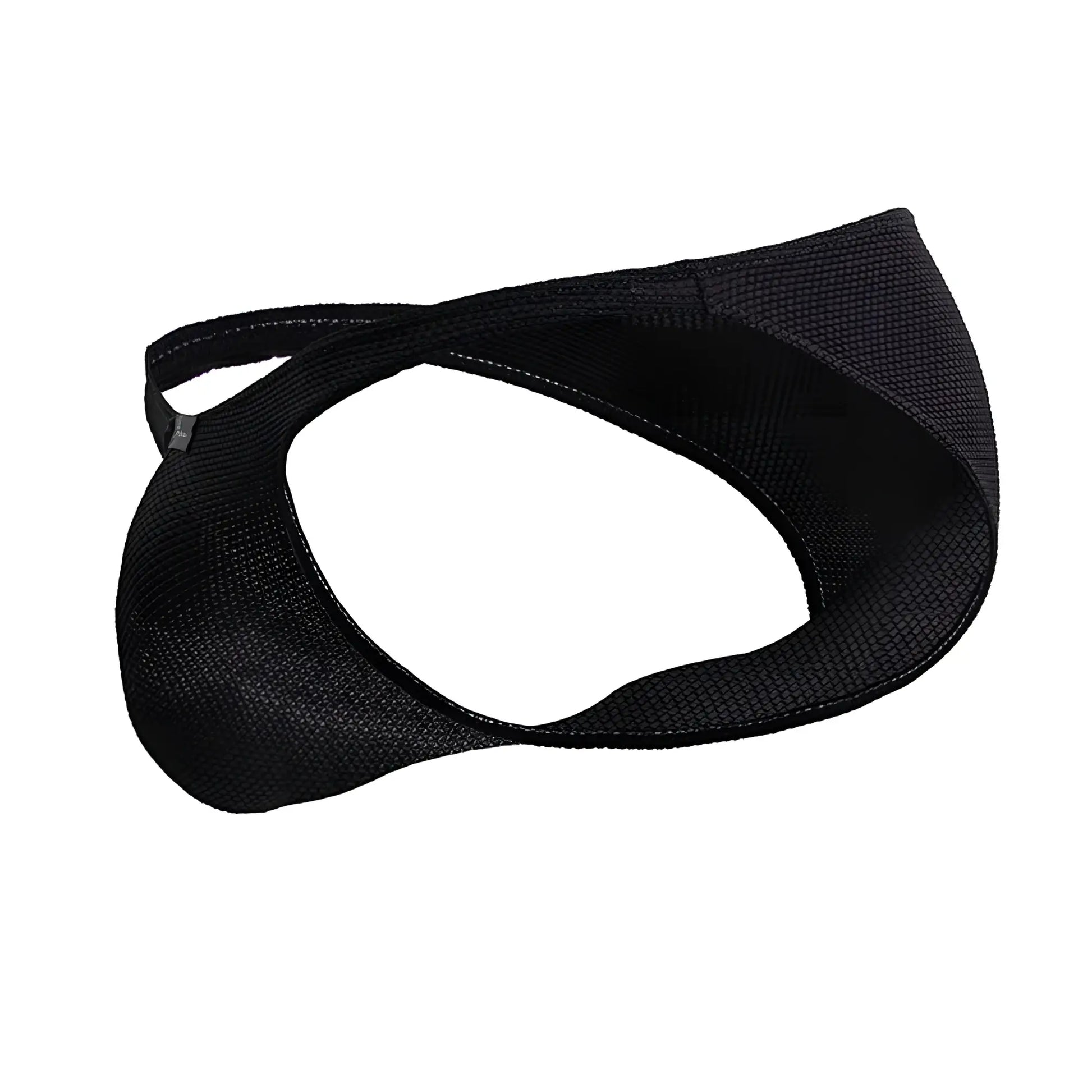 Black xtremen 91224 microfiber bikini briefs with contoured design mesh fabric and adjustable strap