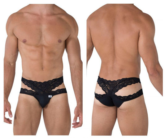 Bikini double en dentelle CandyMan 99487 Couleur Noir