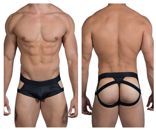 CandyMan 99494 G-String Jockstrap Color Black