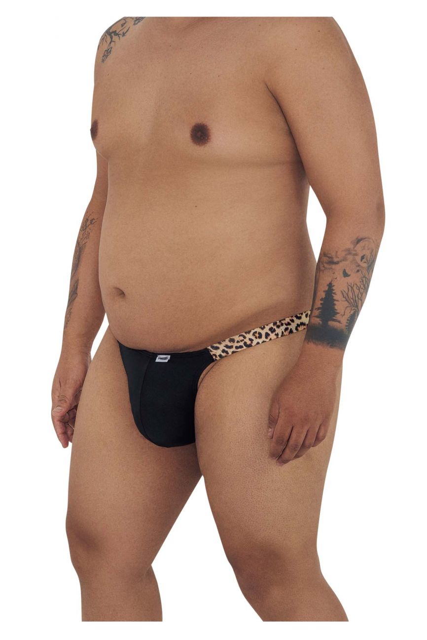 CandyMan 99536X Bikini Jockstrap Farbe Schwarz-Animal Print