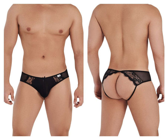 Jockstrap en dentelle CandyMan 99538 Couleur Noir