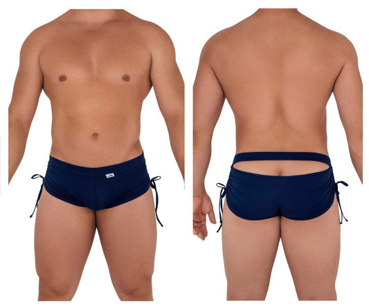 Short de pyjama Lounge CandyMan 99602 Couleur bleu marine