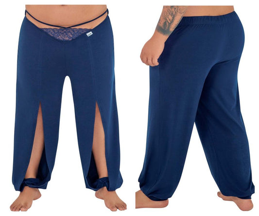 Pantalon de pyjama lounge CandyMan 99603X Couleur bleu marine