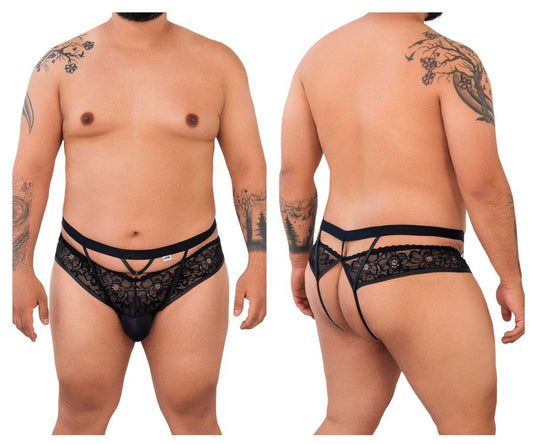 Jockstrap en dentelle CandyMan 99627X Couleur Noir
