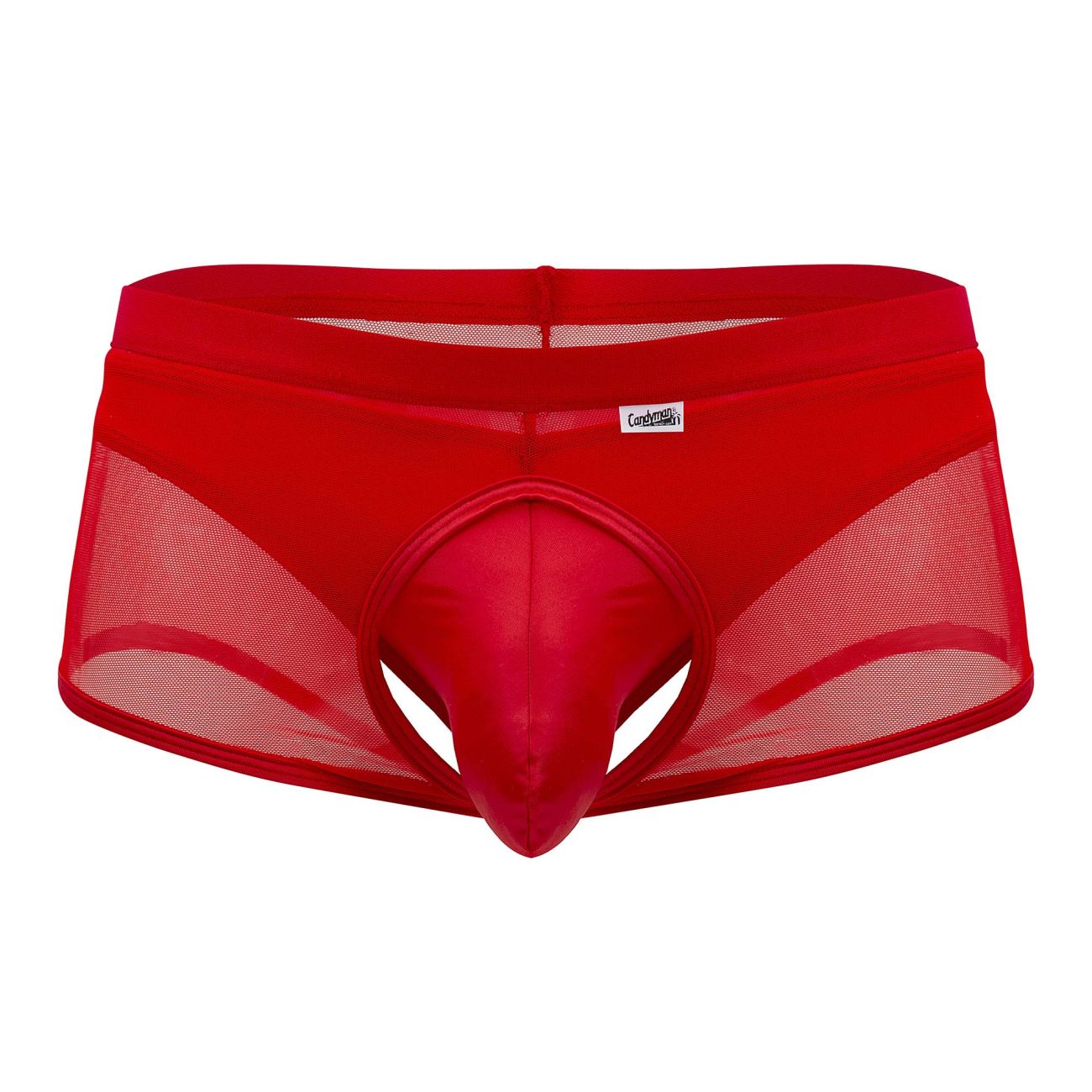 Ensemble deux pièces Boxer et String CandyMan 99629 Couleur Rouge