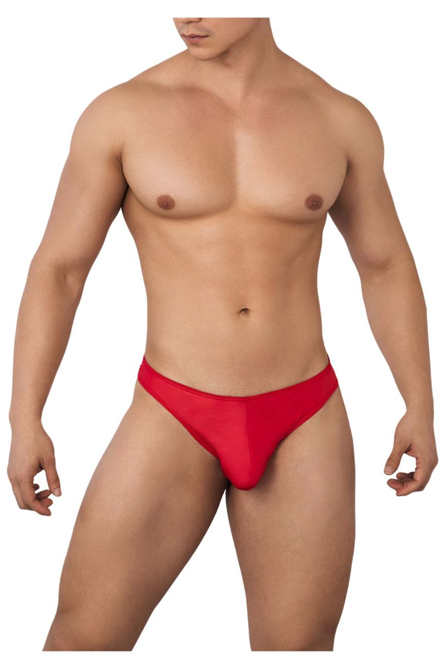 Ensemble deux pièces Boxer et String CandyMan 99629 Couleur Rouge