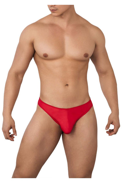 Ensemble deux pièces Boxer et String CandyMan 99629 Couleur Rouge