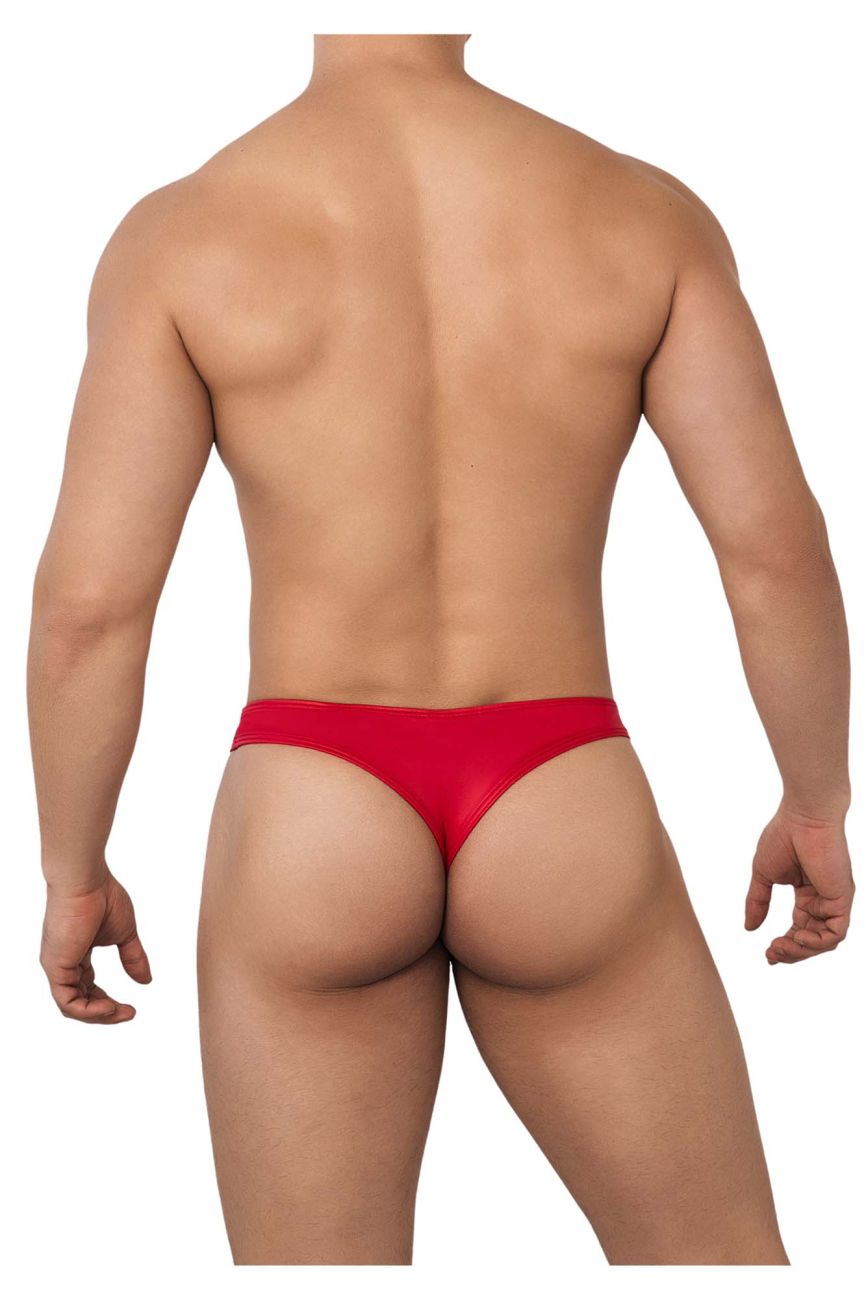 Ensemble deux pièces Boxer et String CandyMan 99629 Couleur Rouge