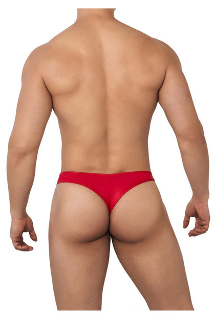 Ensemble deux pièces Boxer et String CandyMan 99629 Couleur Rouge
