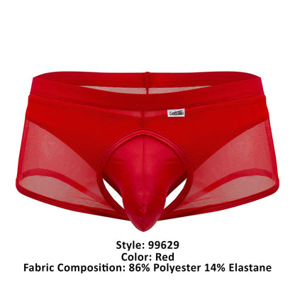 Ensemble deux pièces Boxer et String CandyMan 99629 Couleur Rouge