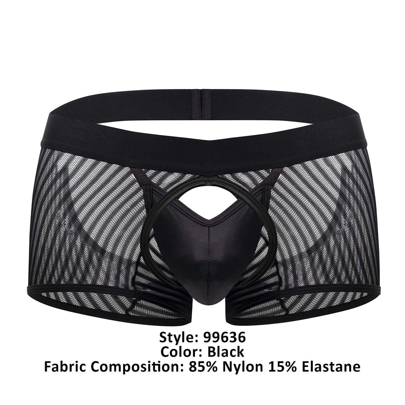 Boxer en maille CandyMan 99636 Couleur Noir