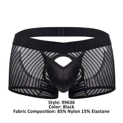 Boxer en maille CandyMan 99636 Couleur Noir