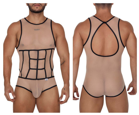 Body en tulle CandyMan 99683 Couleur Beige