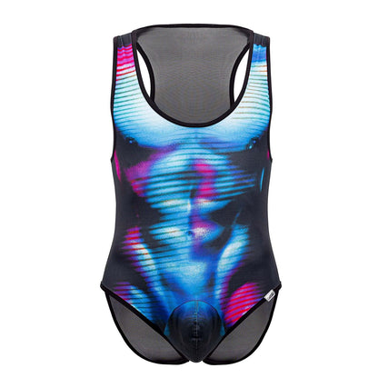 CandyMan 99725X Work-N-Out Bodysuit Farbe Mondlichtblau
