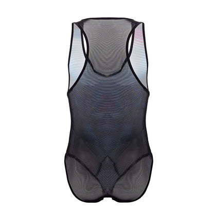 CandyMan 99725X Work-N-Out Bodysuit Farbe Mondlichtblau
