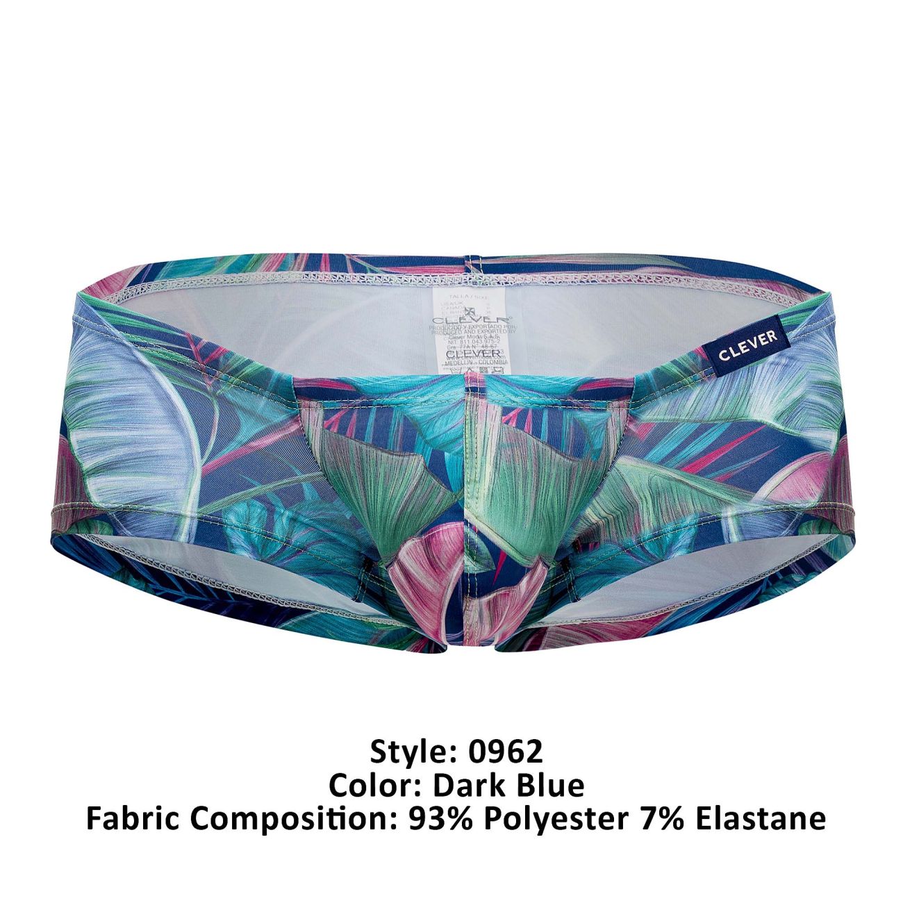 Clever 0962 Waves Boxer Couleur Bleu Foncé