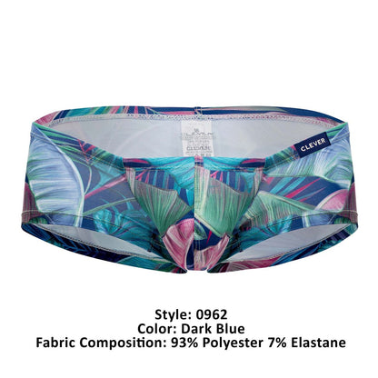 Clever 0962 Waves Boxer Couleur Bleu Foncé