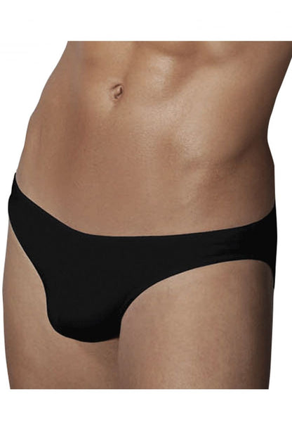 Black doreanse 1281-blk hang-loose bikini brief with smooth form-fitting design for comfortable everyday wear