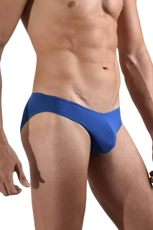Doreanse 1281-BLU hang-loose briefs in blue with a snug fit designed for athletic support and comfort
