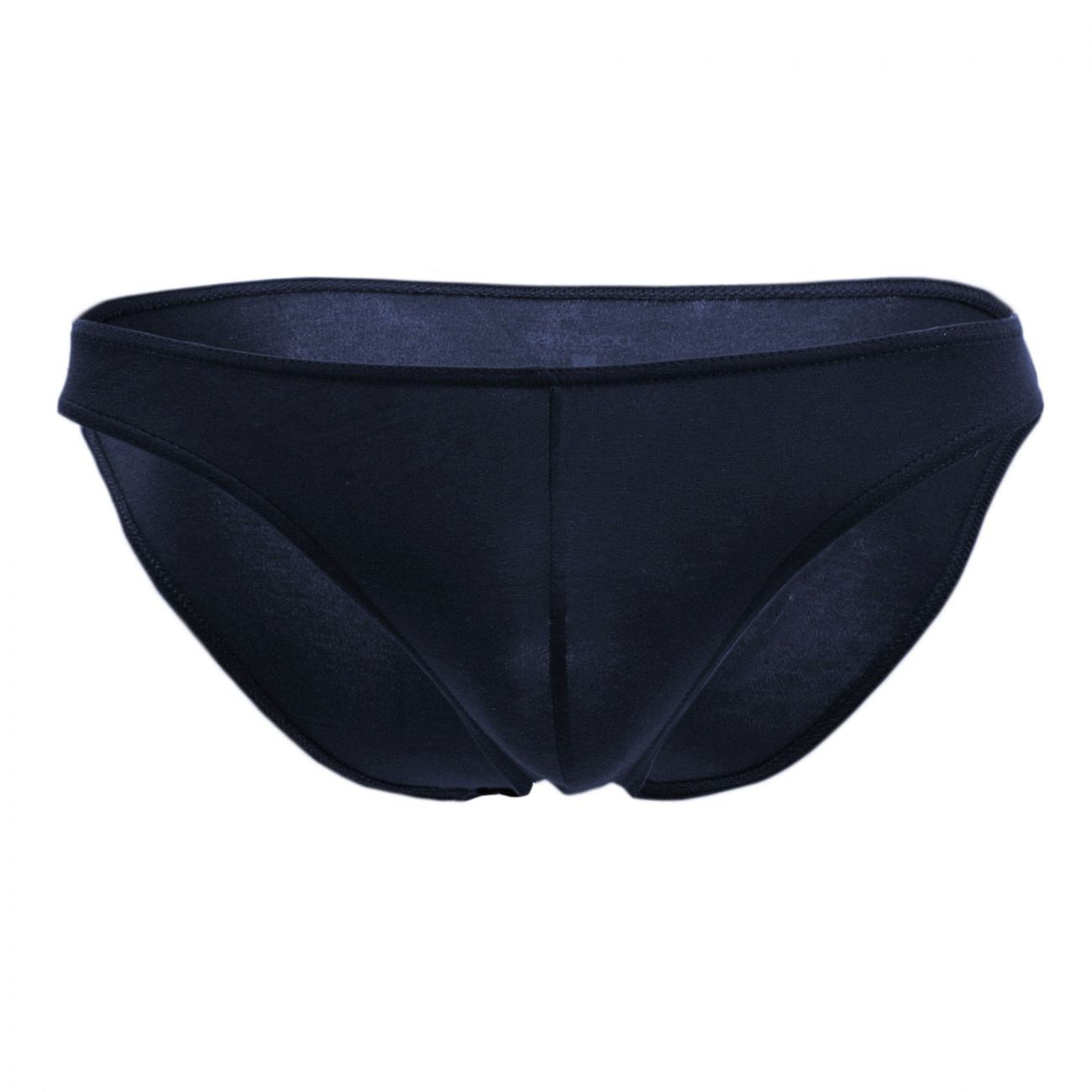 Doreanse 1281-nvy navy blue seamless bikini briefs with smooth form-fitting design front view