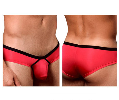 Doreanse 1377-FUC boost cheeky brief in fuchsia featuring a sleek, form-fitting design for men