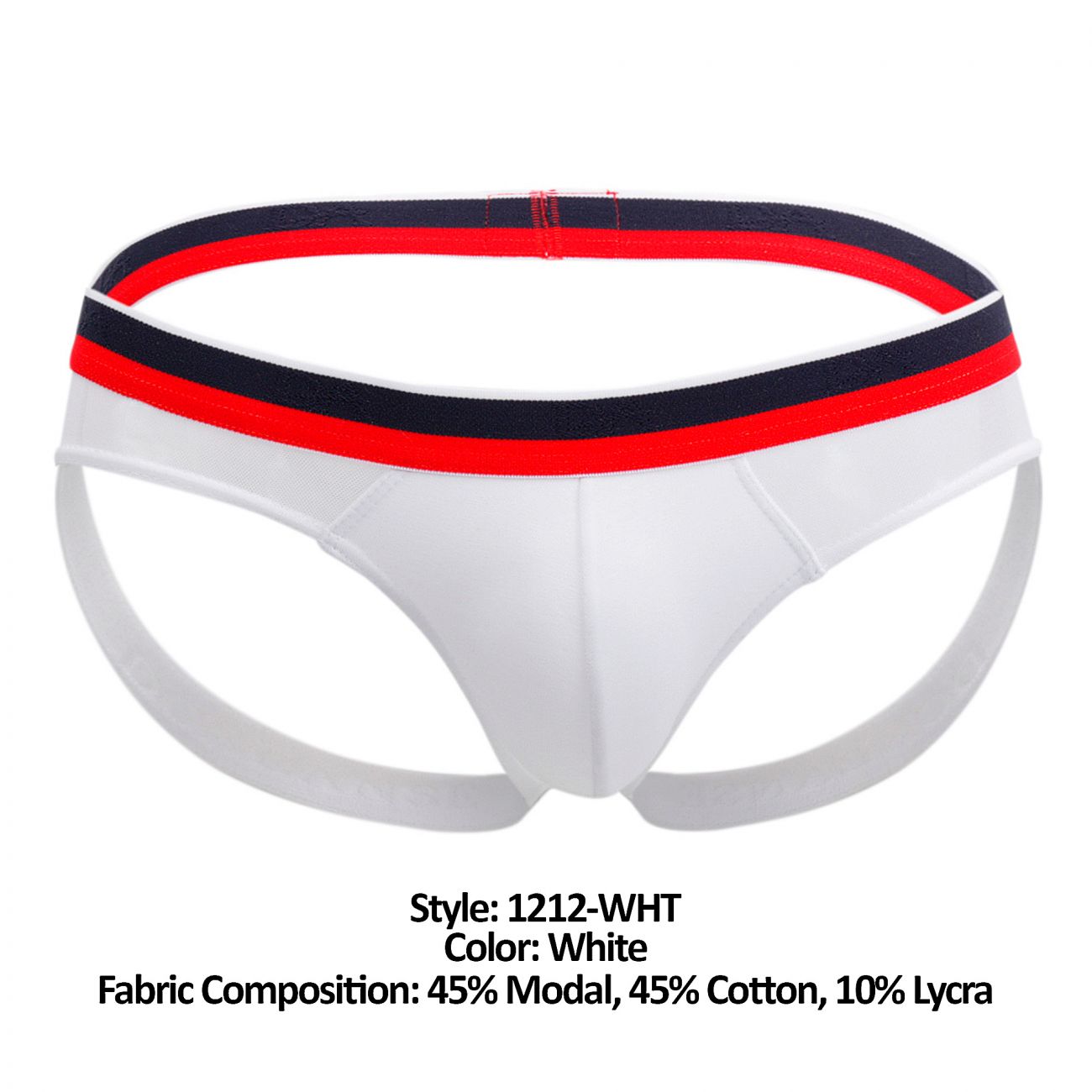 Doreanse 1212-WHT Metro Jock Farbe Weiß