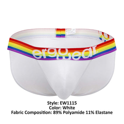 Maillot de bain ErgoWear EW1115 MAX XV PRIDE Couleur Blanc