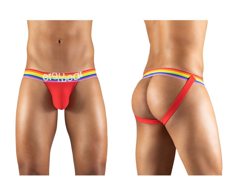 Jockstrap ErgoWear EW1118 MAX XV PRIDE Couleur Rouge