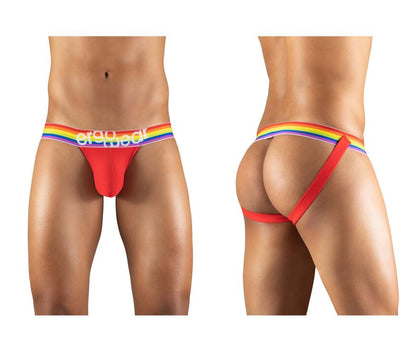 Jockstrap ErgoWear EW1118 MAX XV PRIDE Couleur Rouge