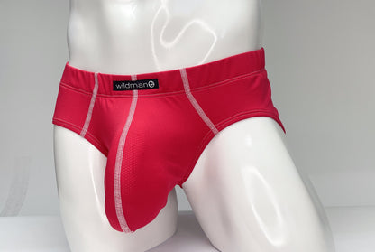 WildmanT Mesh Brief Red - SeductiveUtopia.net