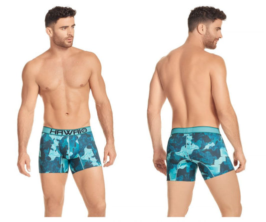 Boxer HAWAI 41971 Couleur Crème Menthe