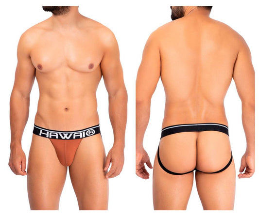 HAWAI 42166 Jockstrap aus fester Mikrofaser, Farbe Bernstein