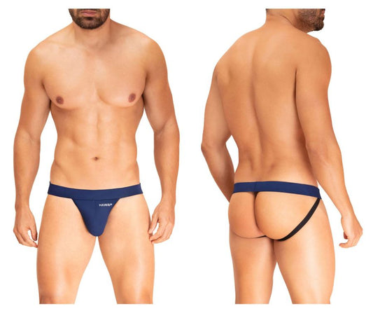 Jockstrap en microfibre HAWAI 42296 Couleur bleu foncé