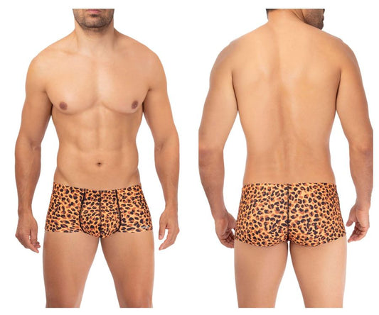 Boxer en microfibre HAWAI 42318 imprimé animalier
