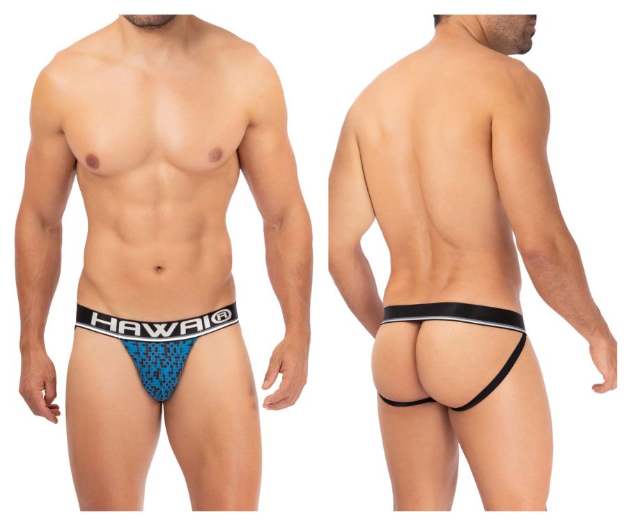 Jockstrap en microfibre HAWAI 42320 Couleur Bleu