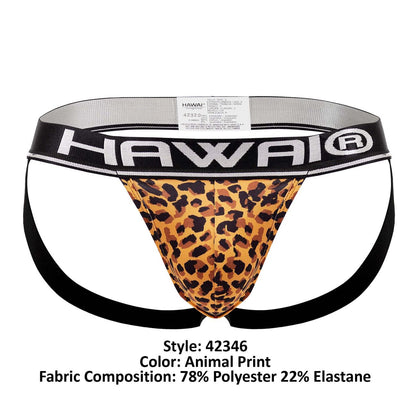 Jockstrap en microfibre HAWAI 42346 Couleur imprimé animal