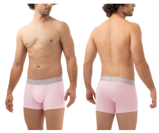 Boxer en coton HAWAI 4986 Couleur Rose
