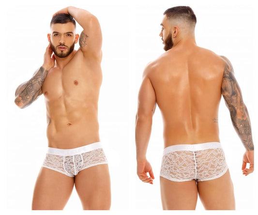JOR 1378 Romance Lace Boxer Couleur Blanc