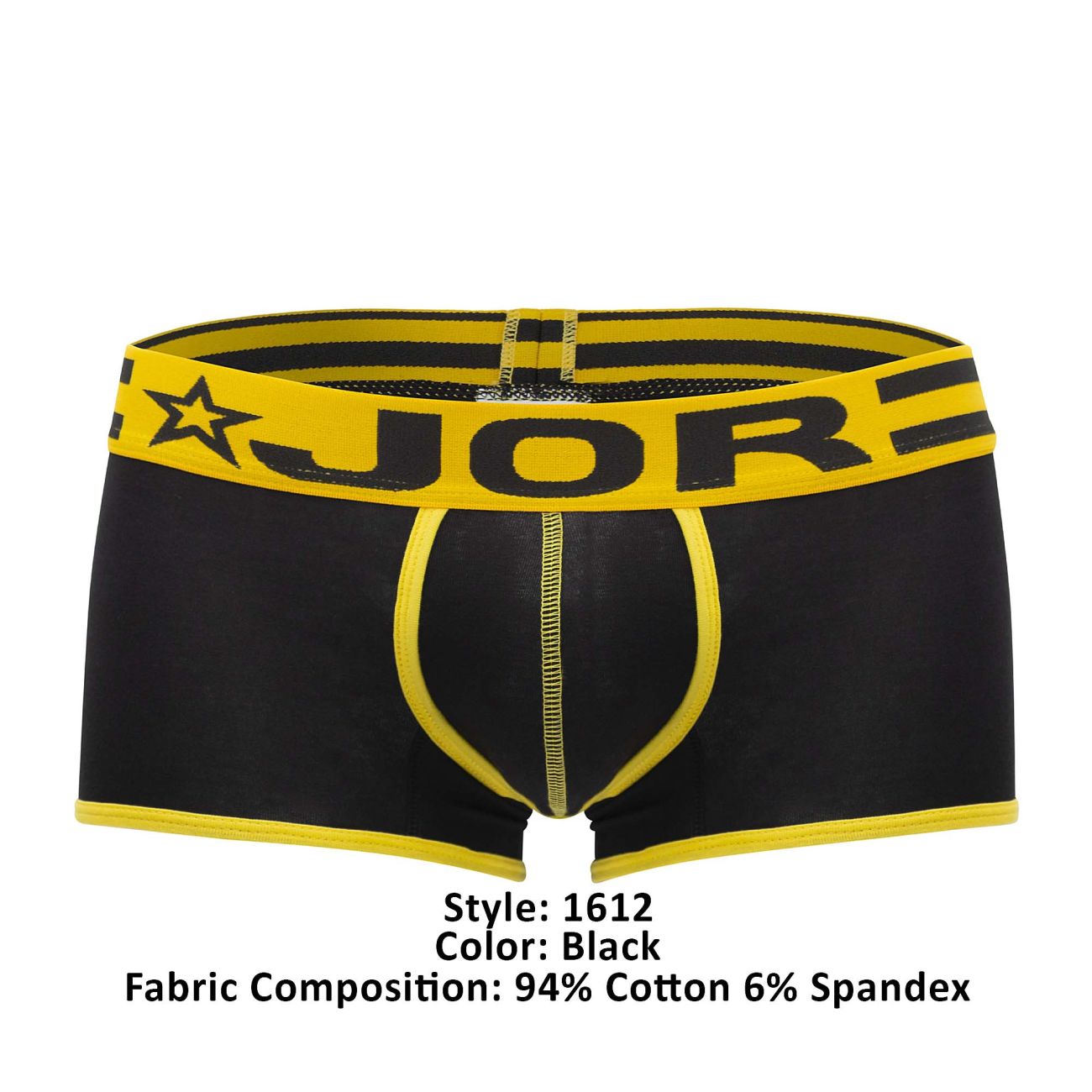 JOR 1612 Varsity Trunks Farbe Schwarz