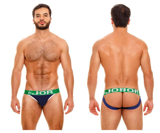 JOR 1719 Match Jockstrap Farbe Blau