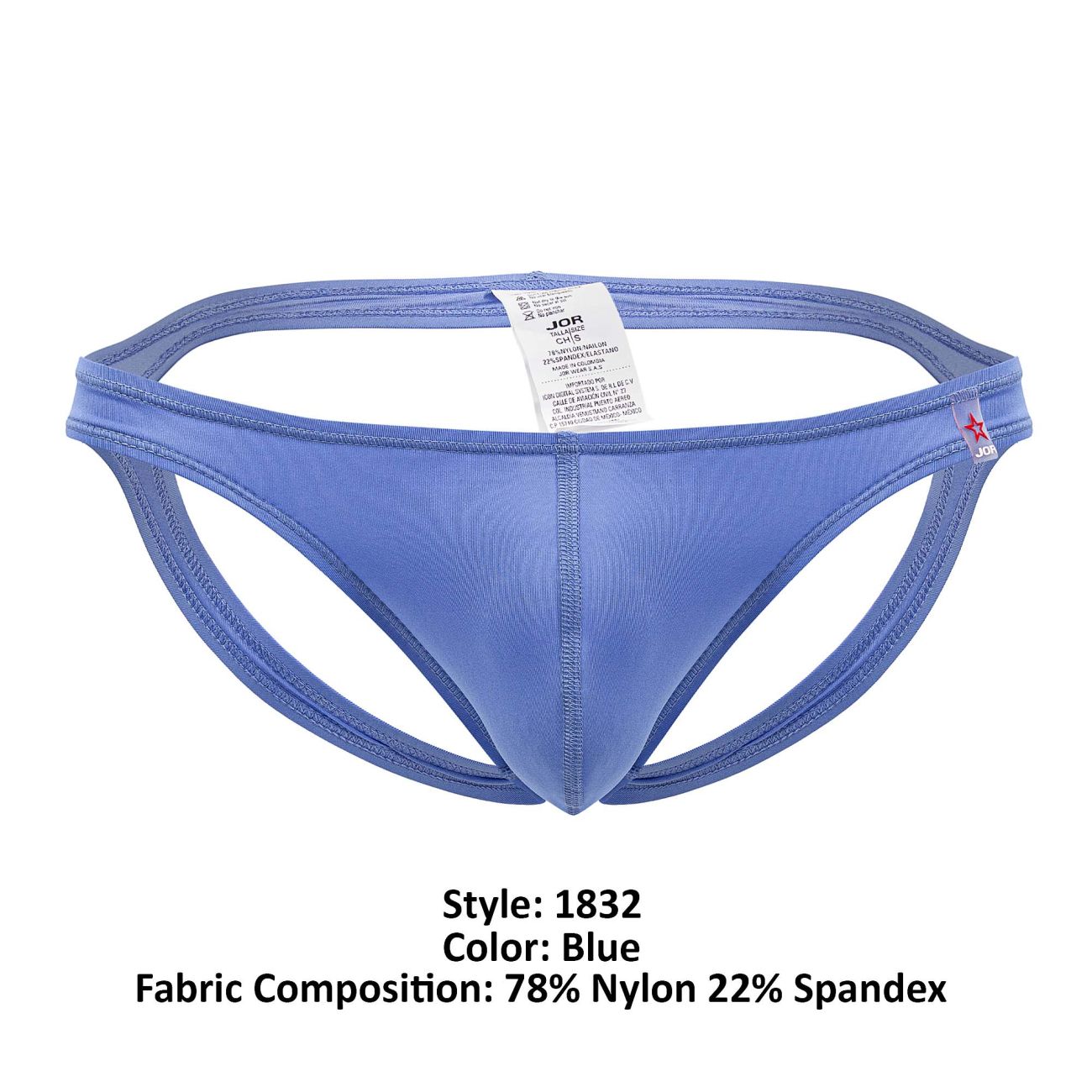 JOR 1832 Kioto Jockstrap Couleur Bleu