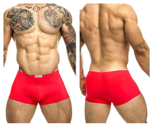 Boxer classique JUSTIN+SIMON XSJ08 Couleur corail