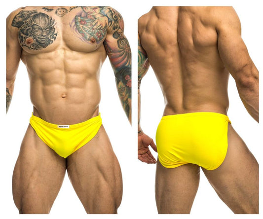 Short de course JUSTIN+SIMON XSJ09 Couleur Jaune
